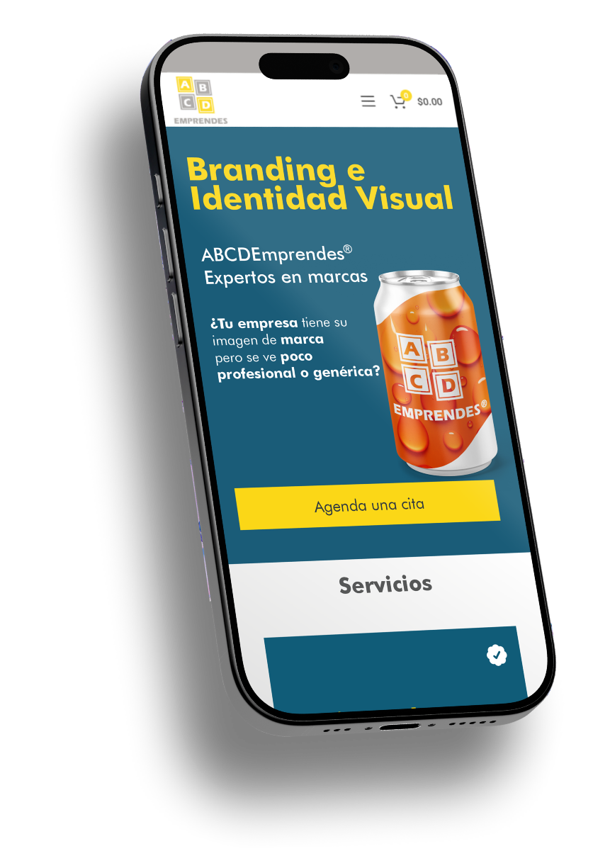 Mobile mockup